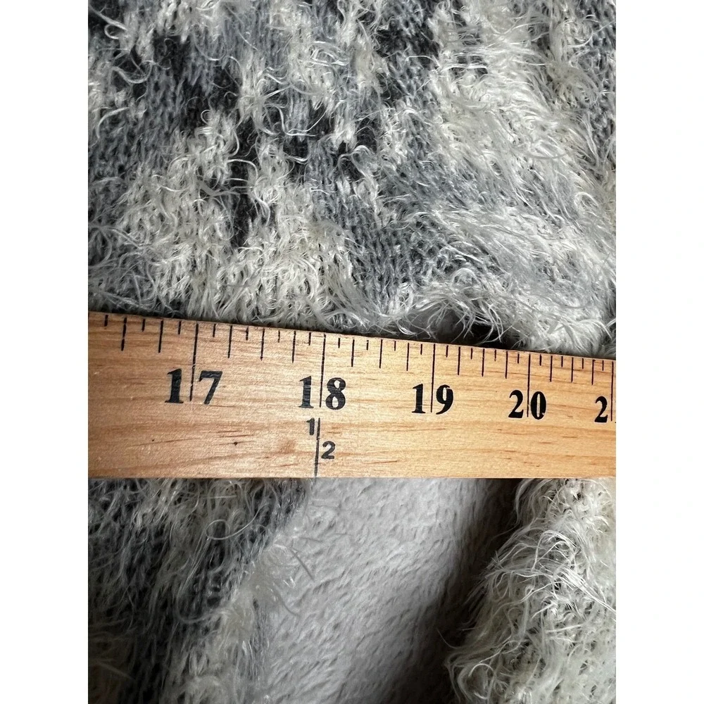 Eddie Bauer Women's Geometric Knit‎ Cardigan Sweater Fair Isle Boho Size Medium